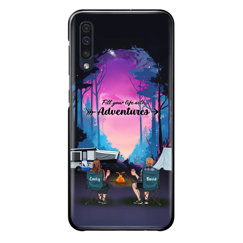 Personalized Camping Phone Case - Full Option - Best Gift For Camping Lovers - Fill Your Life With Adventures - Case For iPhone/Samsung