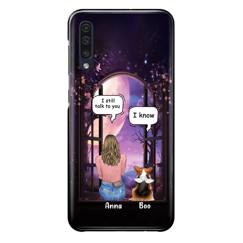 Custom Personalized Memorial Pet Phone Case - Upto 4 Dogs/Cats/Rabbits - Memorial Gift Idea for Dog/Cat/Rabbit Owners - Case For iPhone/Samsung