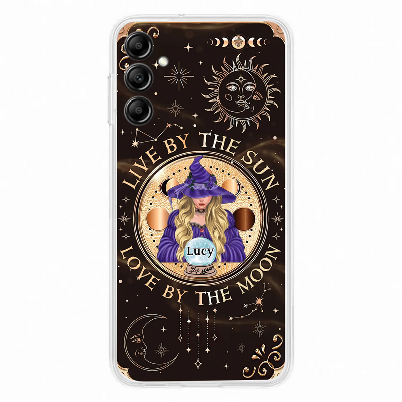 Custom Personalized Witch Phone Case - Halloween Gift Idea For Friend - Only Good May Enter Here - Case for iPhone/Samsung