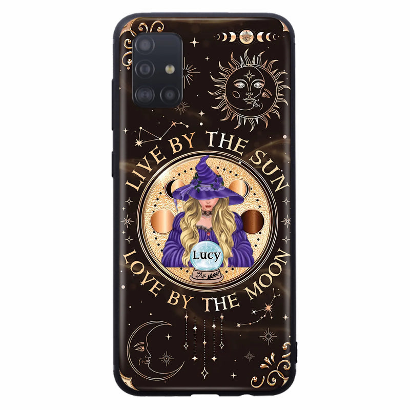Custom Personalized Witch Phone Case - Halloween Gift Idea For Friend - Only Good May Enter Here - Case for iPhone/Samsung