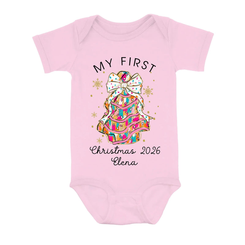 Personalized Christmas Baby Onesie - Gift Idea For Your Baby/Christmas - My First Christmas