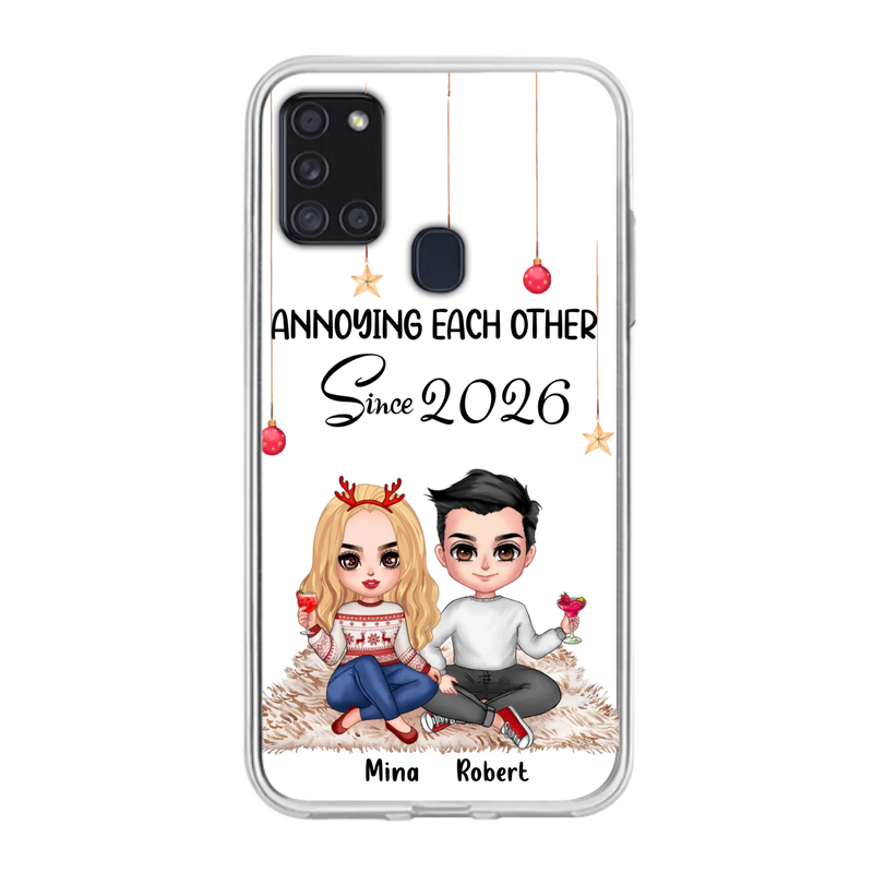 Custom Personalized Couple Phone Case - Christmas  Gift Idea For Couple - Annoying Each Other Since 2026 - Case for iPhone/Samsung