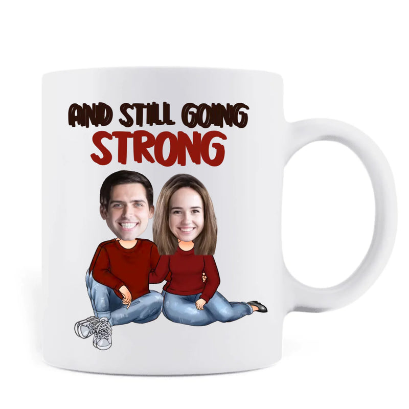 Custom Personalized Couple Coffee Mug - Gift For Couple/Him/Her - Mother's Day Gift For Wife From Husband - Annoying Each Other Since 2026 And Still Going Strong