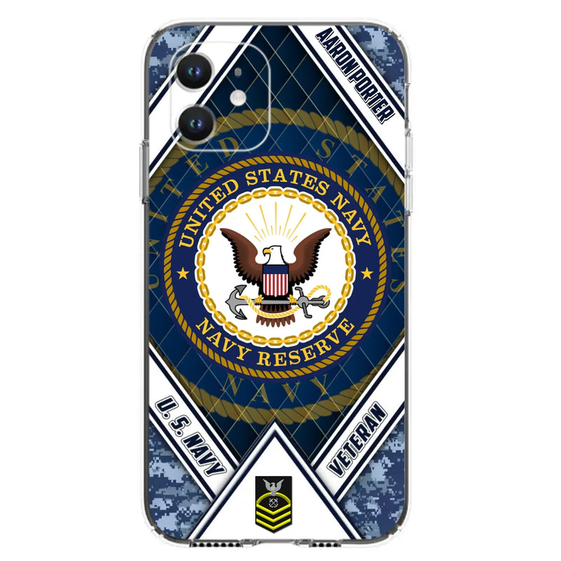 Custom Personalized Veteran Phone Case - Gift Idea For Veteran - Case For iPhone And Samsung