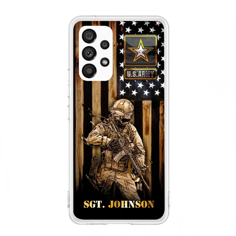 Custom Personalized Veteran Phone Case - Gift Idea For Veteran/ Soldier - Case For iPhone And Samsung