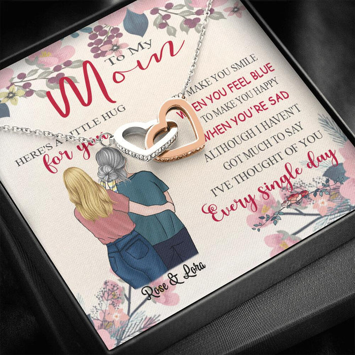 Custom Personalized Necklace - Best Gift For Mother's Day from Daughter - IWJMRF