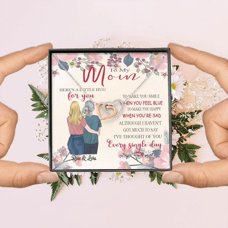 Personalized Necklace - Best Gift For Mother's Day from Daughter - IWJMRF