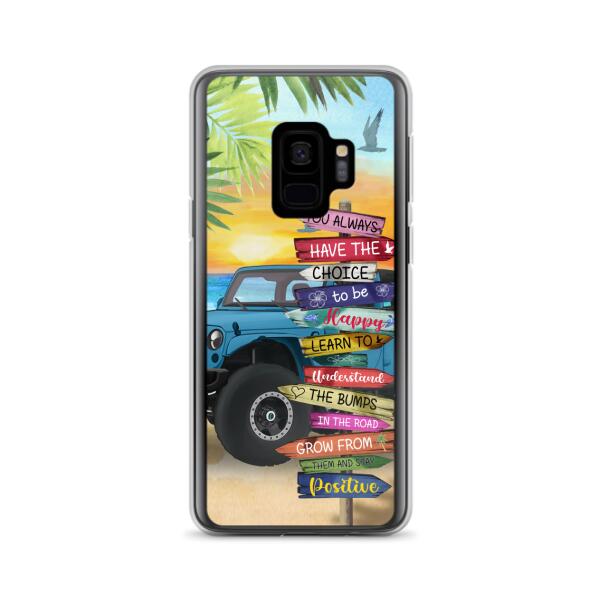 Custom Personalized Offroad SUVs Phone Case - Case For iPhone, Samsung and Xiaomi - You Always Have The Choice To Be Happy