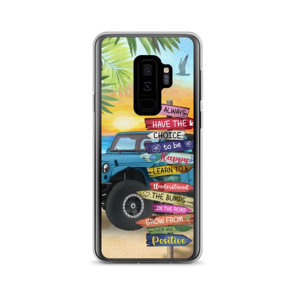 Custom Personalized Offroad SUVs Phone Case - Case For iPhone, Samsung and Xiaomi - You Always Have The Choice To Be Happy