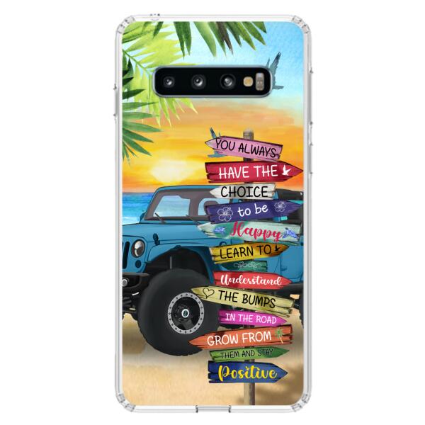 Custom Personalized Offroad SUVs Phone Case - Case For iPhone, Samsung and Xiaomi - You Always Have The Choice To Be Happy