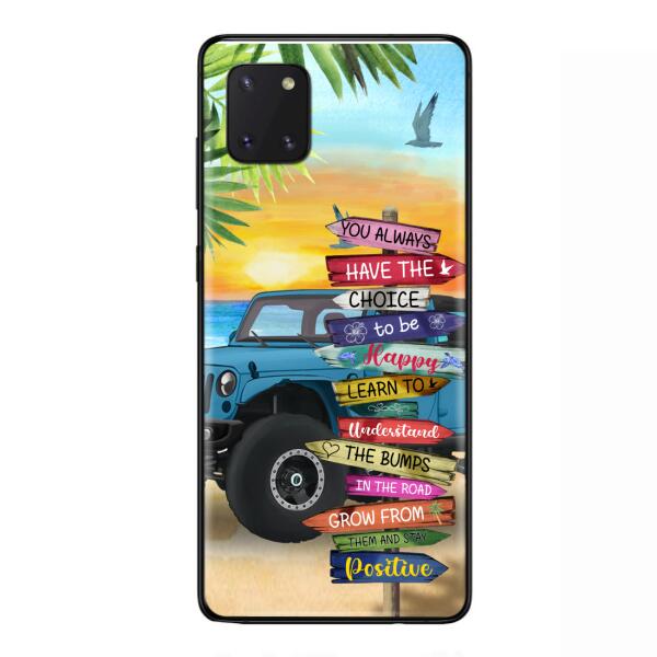 Custom Personalized Offroad SUVs Phone Case - Case For iPhone, Samsung and Xiaomi - You Always Have The Choice To Be Happy