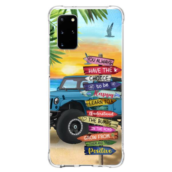 Custom Personalized Offroad SUVs Phone Case - Case For iPhone, Samsung and Xiaomi - You Always Have The Choice To Be Happy