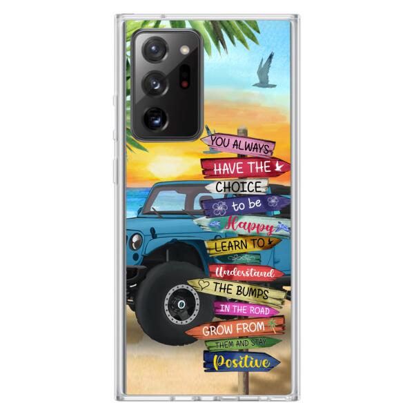 Custom Personalized Offroad SUVs Phone Case - Case For iPhone, Samsung and Xiaomi - You Always Have The Choice To Be Happy