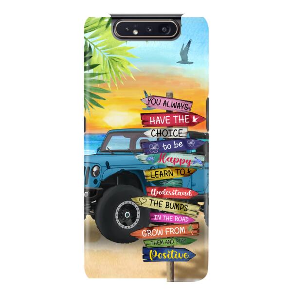 Custom Personalized Offroad SUVs Phone Case - Case For iPhone, Samsung and Xiaomi - You Always Have The Choice To Be Happy