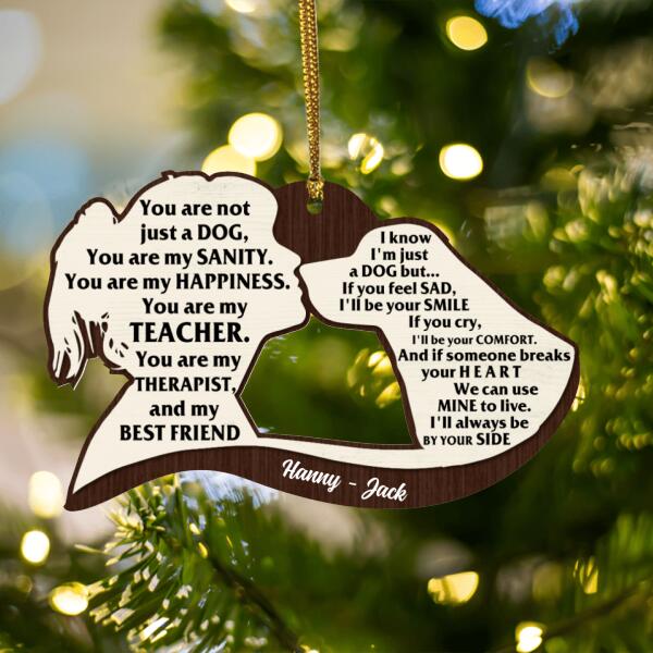 Custom Personalized Labrador Ornament - Best Gift For Dog Lovers - You Are Not Just A Dog