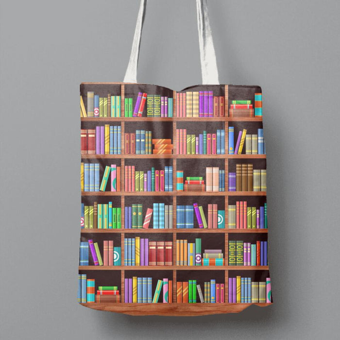 Book Canvas Bag - Gift Idea For Book Lovers