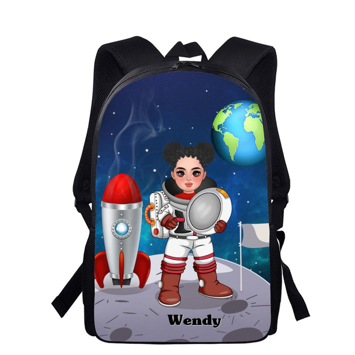 Custom Personalized Astronaut Bag Sets - Gift Idea For Kids/Space Lovers