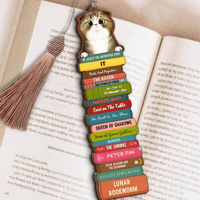 Custom Personalized Cat Bookmark - Gift Idea For Book/ Cat Lovers